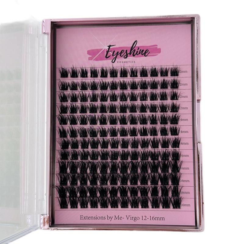 Eyeshine Virgo Invisfluff 12-16mm lashes only glue sold separately