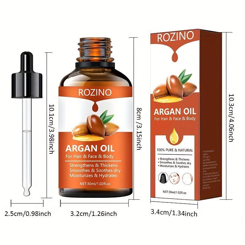 Organic Moroccan Argan Essential Oil, Body Skin Massage Essential Oil, Moisturizing & Nourishing Skin Essential Oil, Skin Care Product for Women