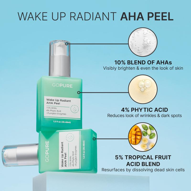 GOPURE Wake Up Radiant AHA Peel