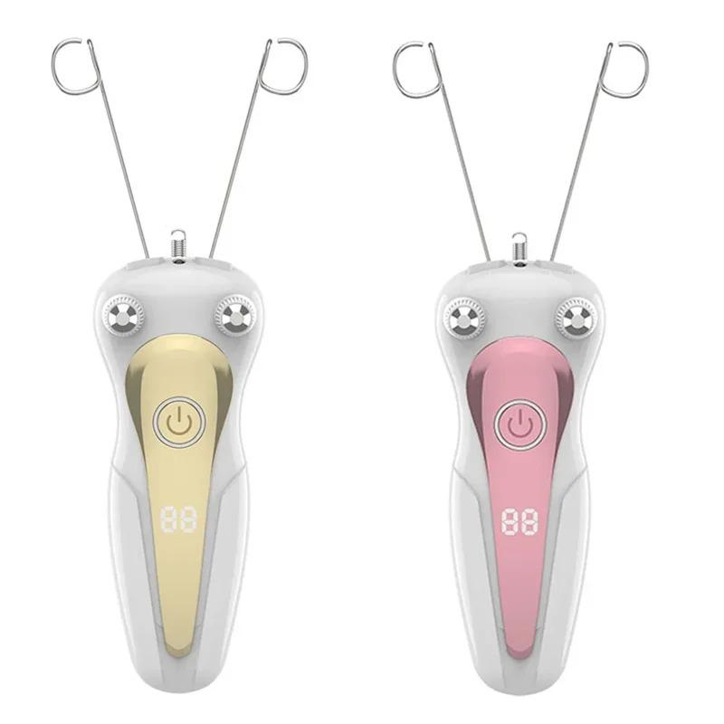 USB Rechargeable Body Hair Remover Women's Cotton Thread Leg Arm Shaver Razor Lady Beauty Neck Defeatherer Hair Epilator