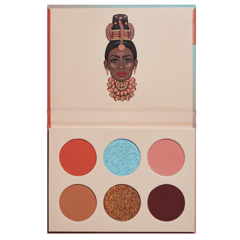 Juvia's Place Olori 3 - Coral, Brown, Bronze, Shades of 6, Professional Eye Makeup, Pigmented Eyeshadow Palette for Eye Color & Shine, Cosmetics