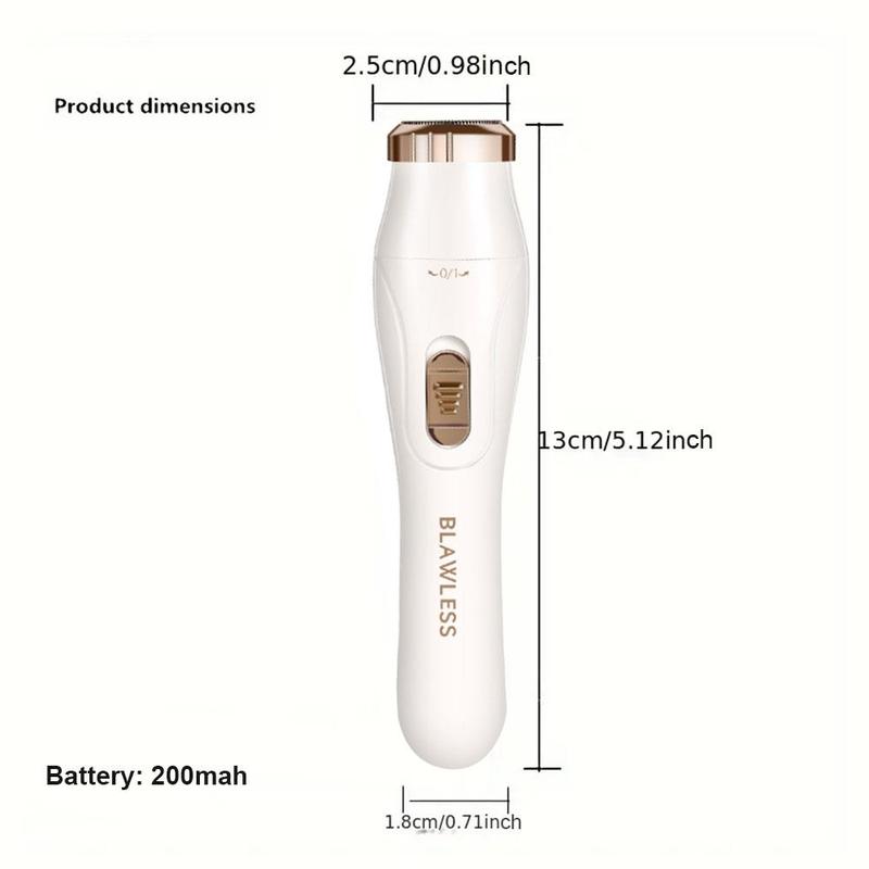 3 in 1 Electric Hair Removal Tool, 1 Box USB Rechargeable Facial Trimmer & Accessories, Nose Hair Trimmer, Full Body Epilator, Birthday Gift for Women, Christmas Gift