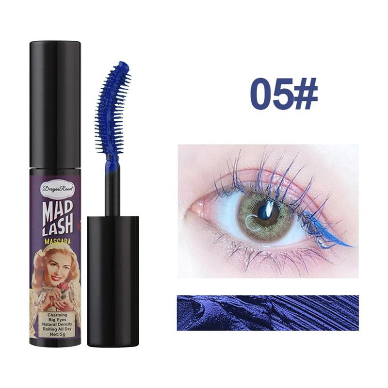 Colored Waterproof Long-lasting Mascara, 1 Count Eye Lashes Lengthening Styling Mascara Stick, Christmas Gift