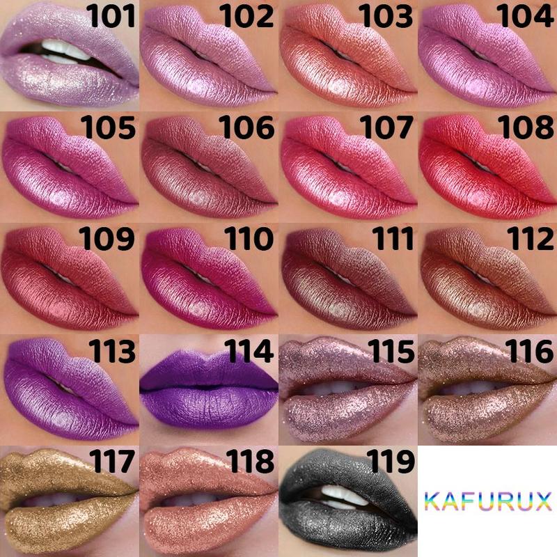 Long Lasting Shimmer Lipstick, 1 Count Moisturizing Lipstick, Glossy Lip Glaze Stick, Plumping Lipstick, for All Occasions Lip Makeup, Christmas Gift