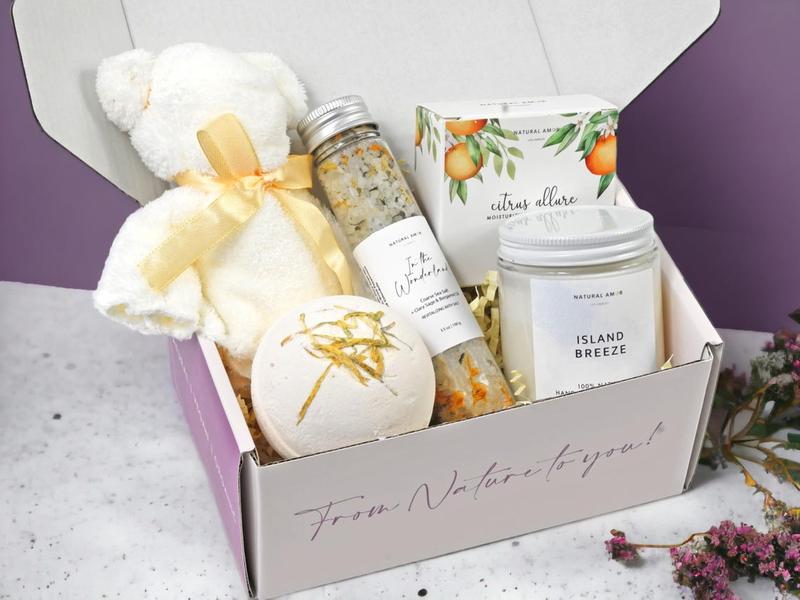 Birthday Gift | Care Package for women | Gift Basket for Women | Time to Relax Gift Box| Thank you gift | Fall Gift | Birthday Gift, Christmas Gift, Trendy Gift Box