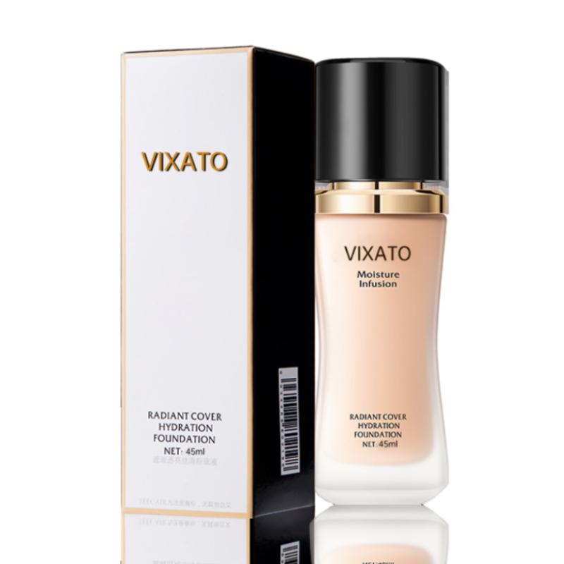 Vixato Flawless – Medium  & Oil Control for All Skin Types Coverage Moisture Moisturize Moisturizer Concealer Foundation