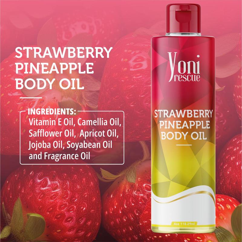 Best Selling Body Oil Bundle- Strawberry Pineapple Body Oil + Vanilla Sugar Body OIl , 20% Discount