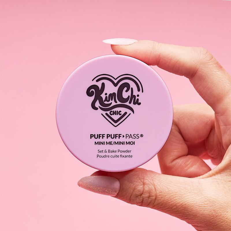 KimChi Chic Beauty Puff Puff Pass Mini Setting Powder - Lightweight Powder Makeup