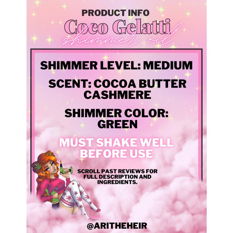 Coco Gelatti Shimmer Body Oil