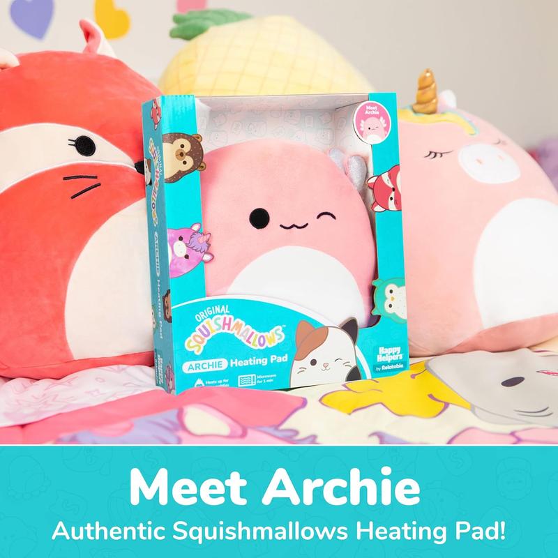 Squish Baby Archie The Axolotl - Lavender Scented Heating Pad for Cramps, Heating Pad for Cramps