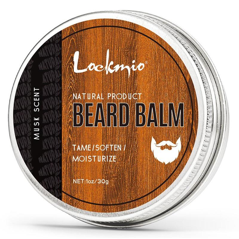 30g Beard Balm, Beard Care Balm, Men's Care Beard Oil, Deep Cleaning Beard Oil, Hair Care Product for Men