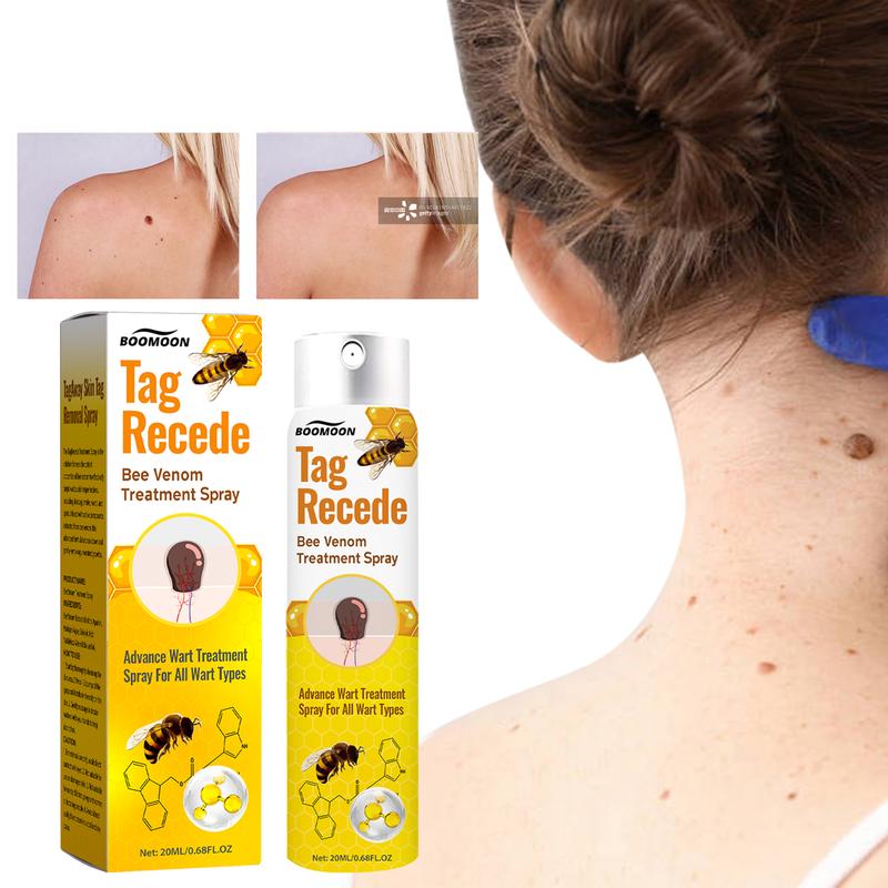 Bee Venom wart and tags removal treatment spray Acne Skincare Gentle Salicylic Soothing Skin Repair