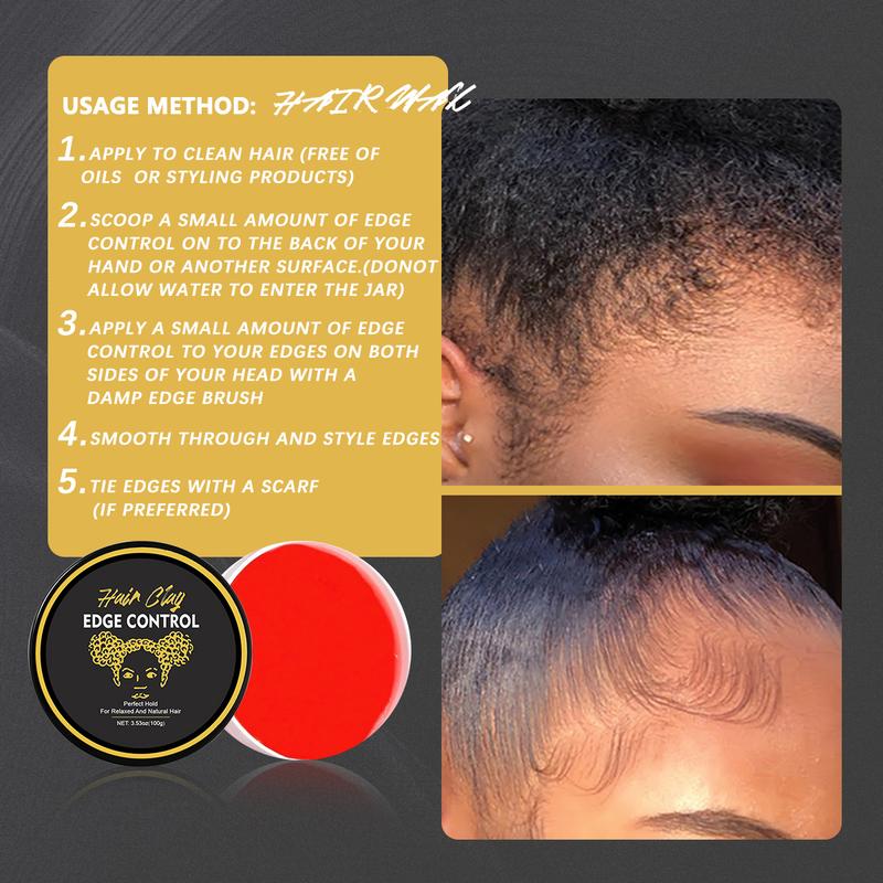 (2 Counts only 14.99$) Yejoby STRONG HOLD- THICK EDGES- EDGE CONTROL Gel.