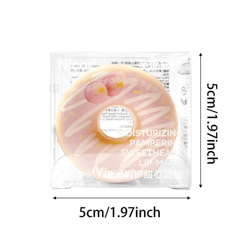 Donut Shaped Moisturizing Lip Mask,  Hydrating Nourishing Lip Care Lip Gel, Lip Moisturizer Patches, Lip Care Product