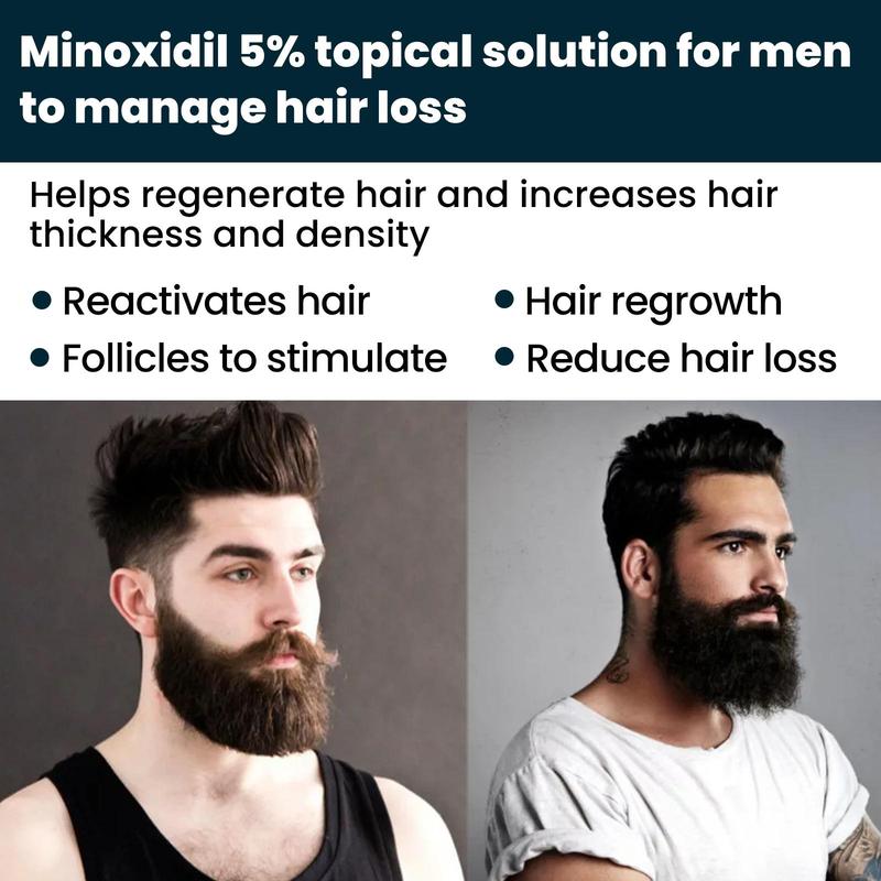 Men's Strengthening Hair Care Serum, 1 Box Moisturizing Hair Serum, Thickening and Nourishing Hair Serum, Hair Care Product for Daily Use