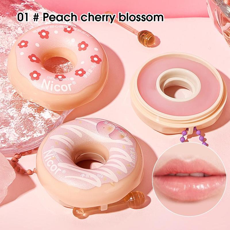 Donut Shaped Moisturizing Lip Mask,  Hydrating Nourishing Lip Care Lip Gel, Lip Moisturizer Patches, Lip Care Product