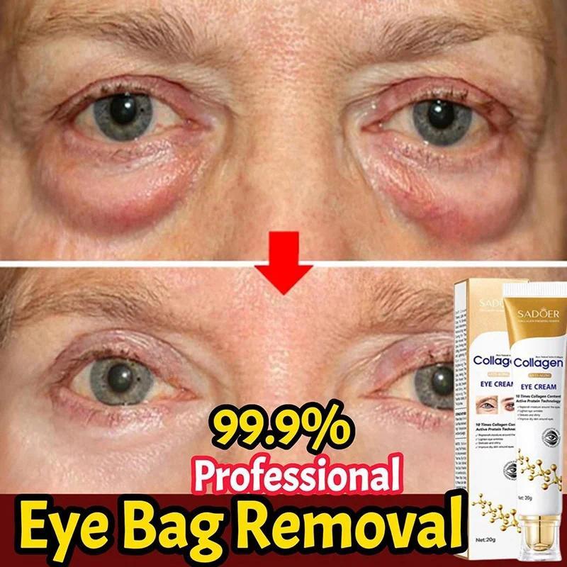 Collagen Eye Cream Instant Eye Bag Removal Dark Circle Removal Wrinkles Firming Skin Fade Fine Lines Hydrate Anti Puffiness New