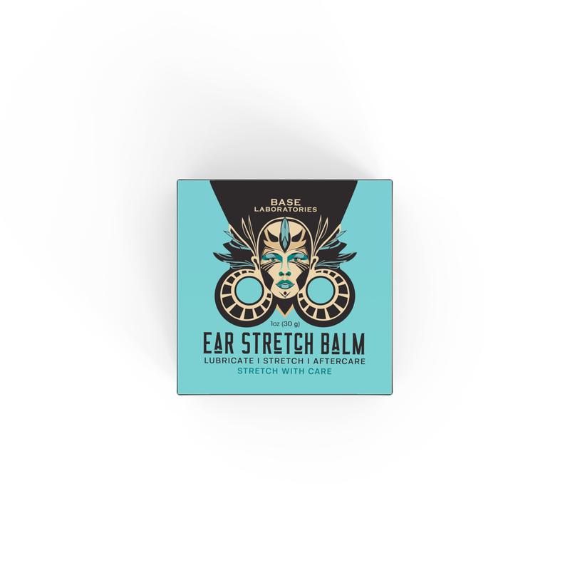 Natural Ear Stretching Balm - Your Essential Aftercare for Gauges, Tapers, and Plugs