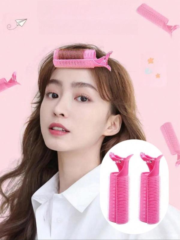 Cute Hair Curler Rollers, Bangs Hair Curler Rollers, New Duckbill Top Volumizing Hair Clips, Hair Styling Tool for Women & Girls