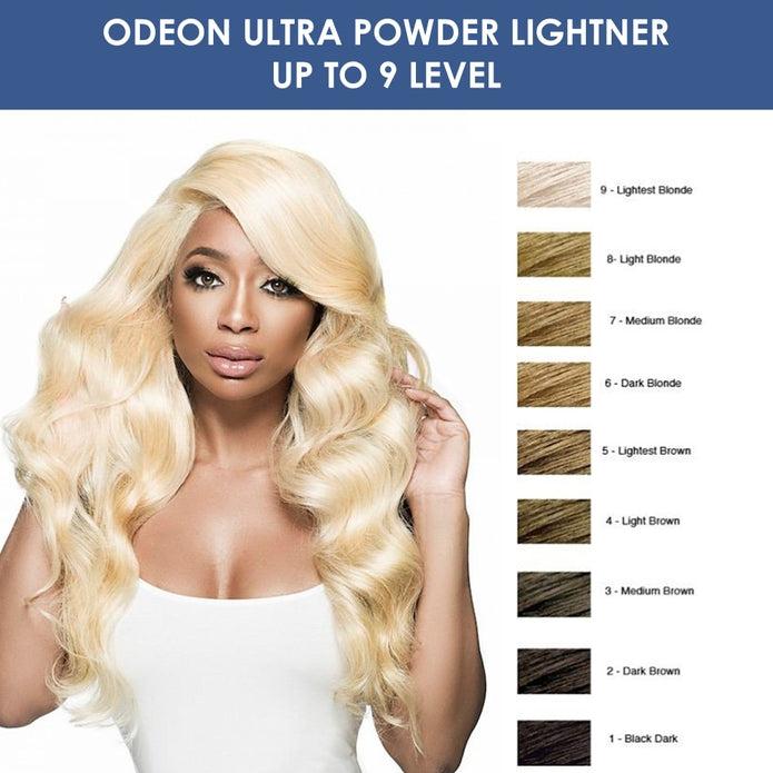 Odeon Professional Ultra-Lifting Powder Lightener up to 9 Level 4oz (118g) Haircare Color