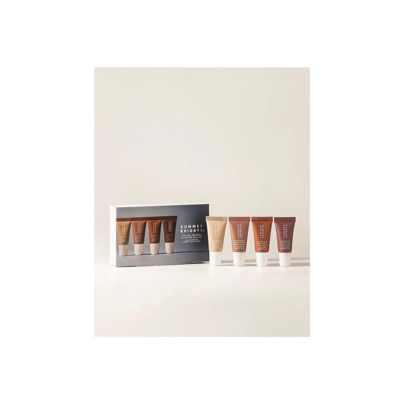 The Mini Neutrals Lip Butter Balm Set for Comfortable Skincare