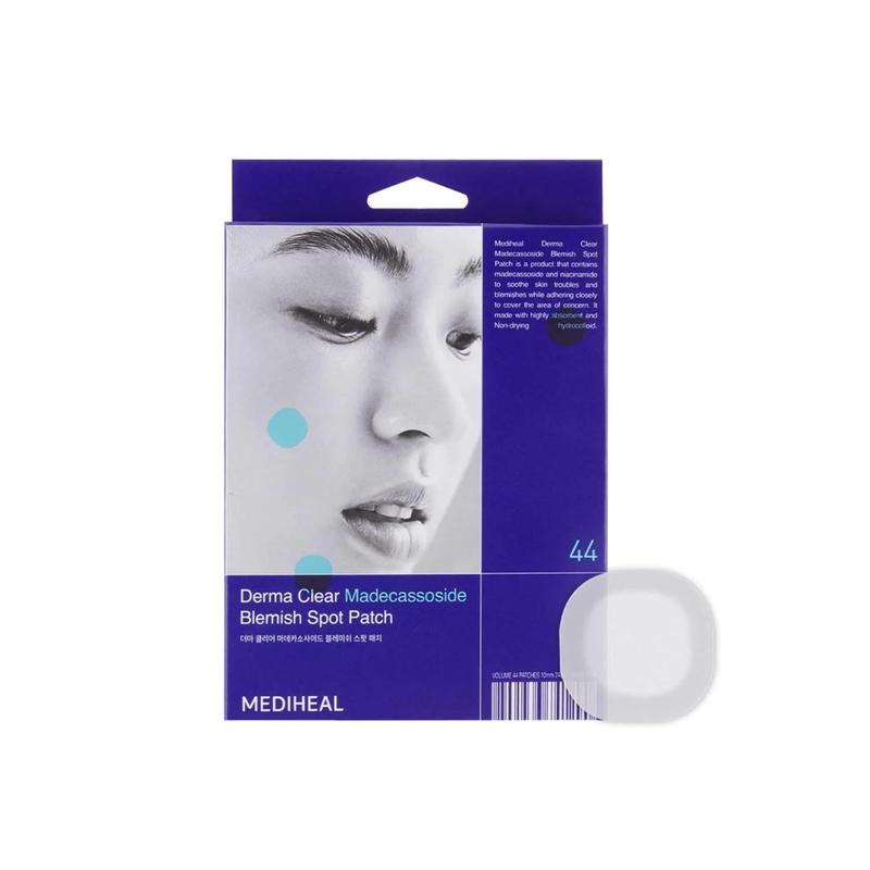 Mediheal Derma Clear Madecassoside Blemish Spot Patch Acne Skincare Calming Niacinamide