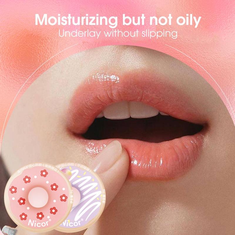 Donut Shaped Moisturizing Lip Mask,  Hydrating Nourishing Lip Care Lip Gel, Lip Moisturizer Patches, Lip Care Product