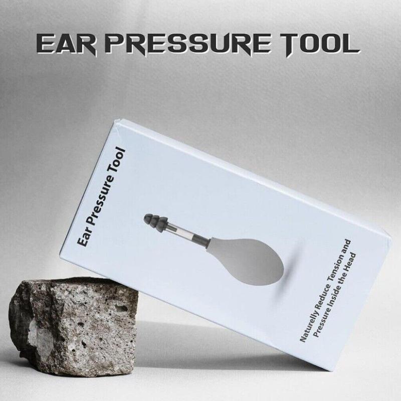 Ear decompression device naturally reduces the tension and pressure of headaches. A holiday gift for friends and family Silicone Gentle