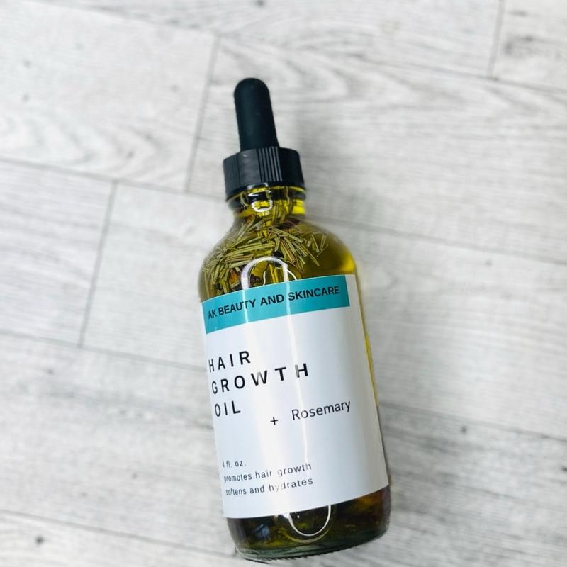 Rosemary Hair Oil, Haircare, For Men, Women, Kids Coconut Jojoba Peppermint