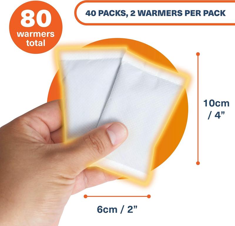 - Hand Warmers - Pocket Warmers for Hiking, Outdoor Activities, Golf, Skiing - 8 Hours of Heat