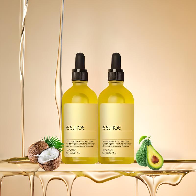 Veganic Natural Hair Growth Oil, Eelhoe Improves Blood Circulation,Reduce Hair Loss,For Dry Damaged Hair