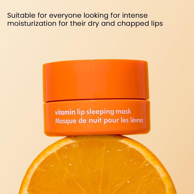 Vitamin C Lip Sleeping Mask for Soft and Smooth Lips Hyaluronic Skincare