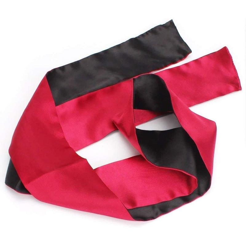 Soft Satin Eye Mask Blindfold Comfortable Sleeping Masks - 59 in x 2.8 in