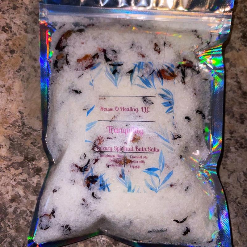 TRANQUILITY Luxury Spiritual Bath Salts