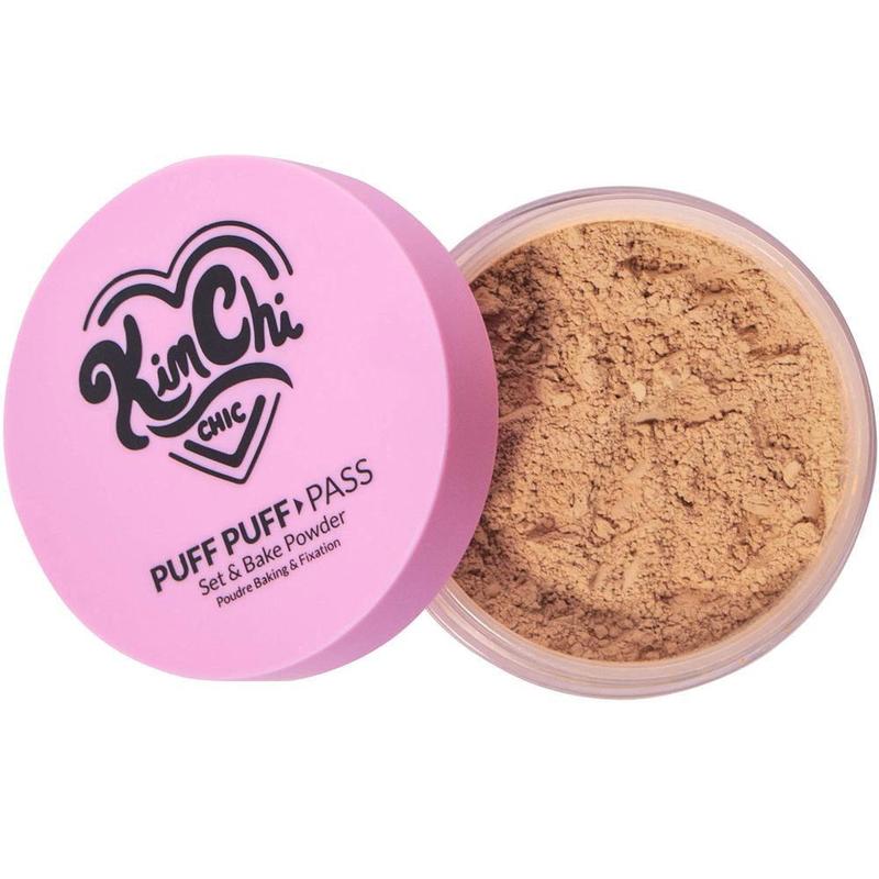 KimChi Chic Beauty Puff Puff Pass Setting Powder Banana Chocolate