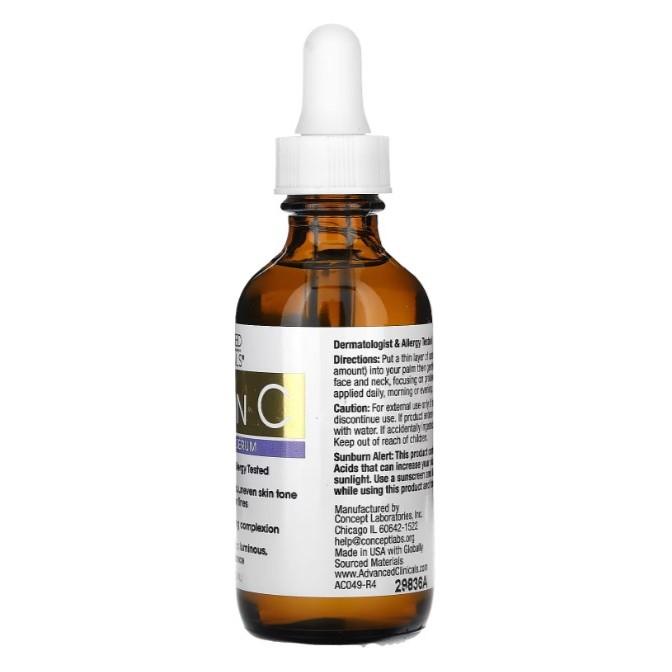 Advanced Clinicals Vitamin C Serum, 1.75 fl oz (52 ml)