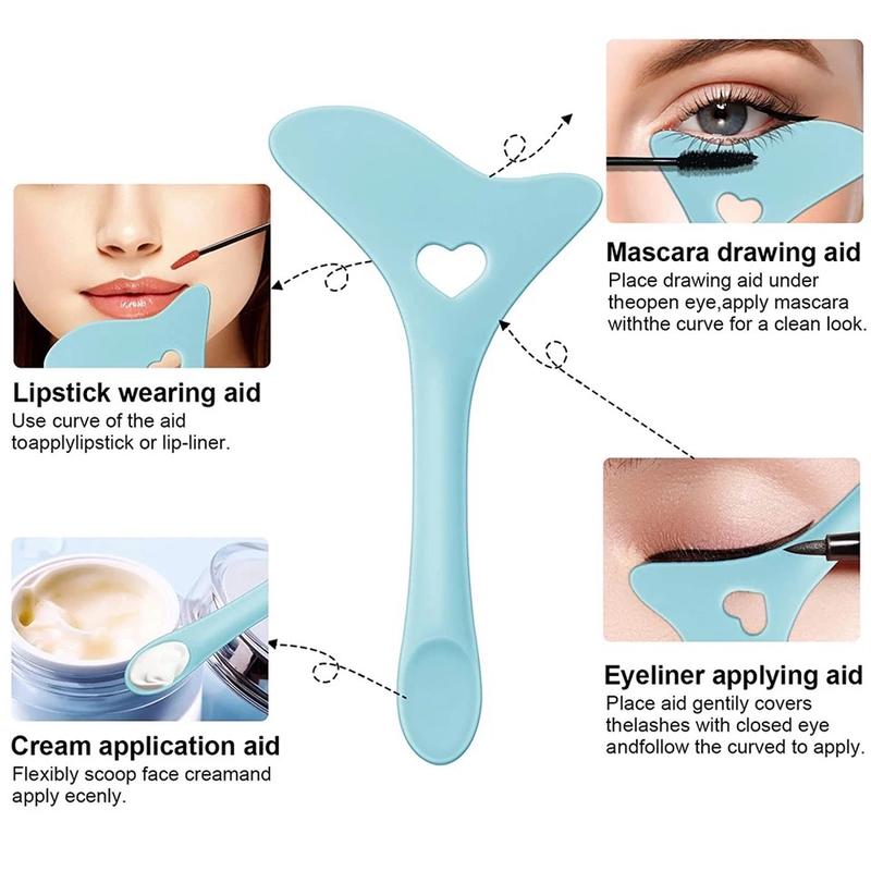 Reusable eyeliner drawing corrector Applicator Makeup Silicone Cosmetic