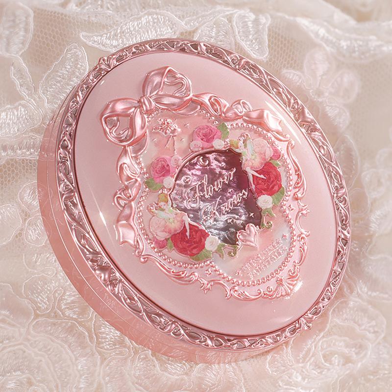 Flower Knows Midsummer Fairytales Collection Velvet Embossed Blush