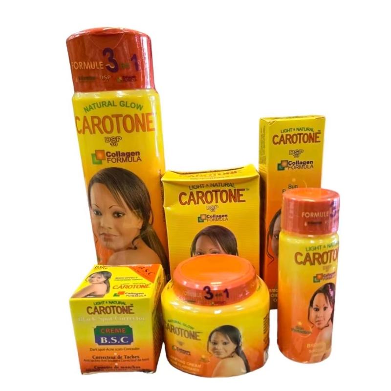 crema Carotone anti dark spot Clean Face and Body for Women and Men pack of 5