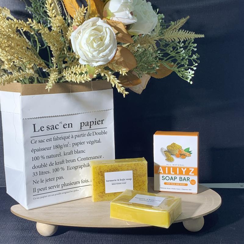 Turmeric Kojic Acid Soap and Retinol for Face and Body