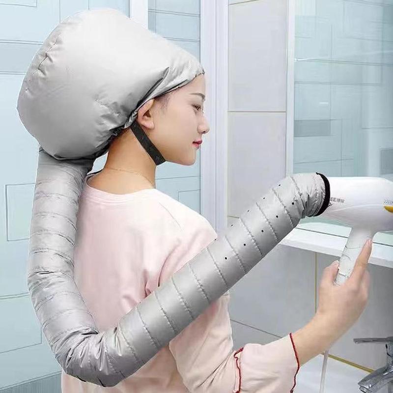 Portable Hair Drying Cap, Hood Hair Dryer for Home & Salon Use, Hair Steamer for Hairdressing and Styling, Soft Hair Dry Wrap