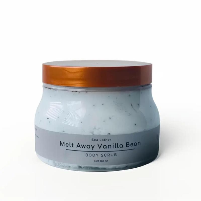 Melt Away Vanilla Bean Sea Salt Body Scrub Skin Care