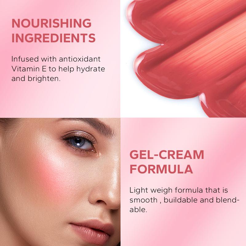 Beauty Glazed Soft Pinch Liquid Blush for a Natural-Looking, Dewy Radiance – Lightweight and Long-Wearing Makeup for Adults - Silky Radiant Cosmetic Cream