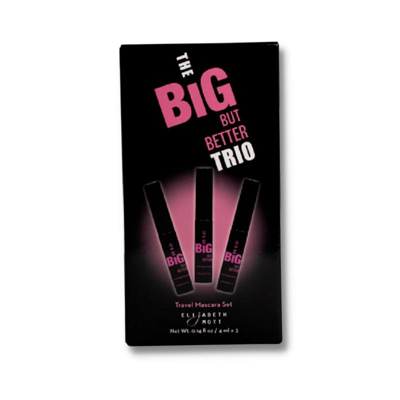 Elizabeth Mott - It's So Big But Better Volumizing Mascara Trio (3-Pack Travel Size)