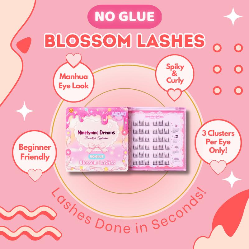 Ninetynine Dreams [NO GLUE] Blossom Self-Adhesive Lashes