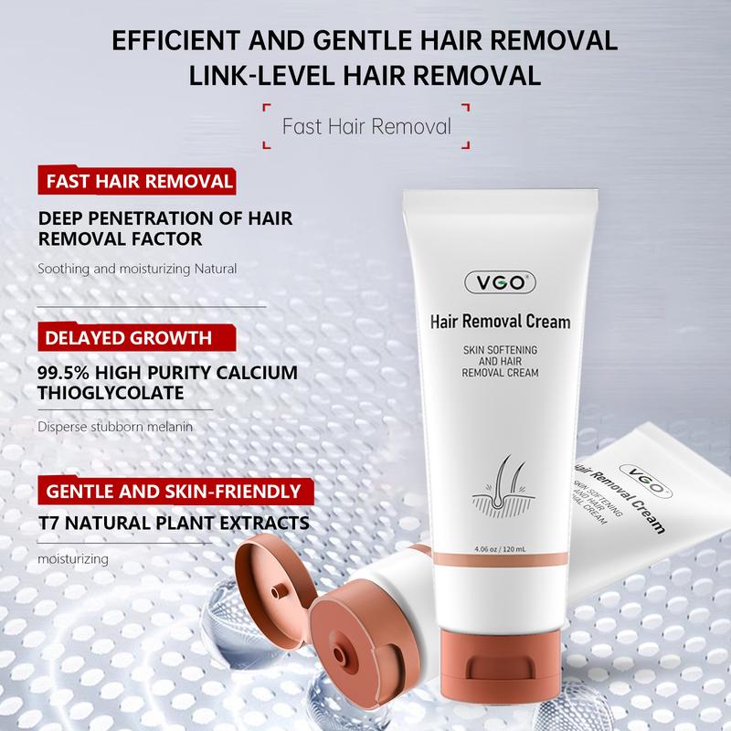 VGO Gentle Hair Removal Cream For Men and Women Body Care Unisex-B