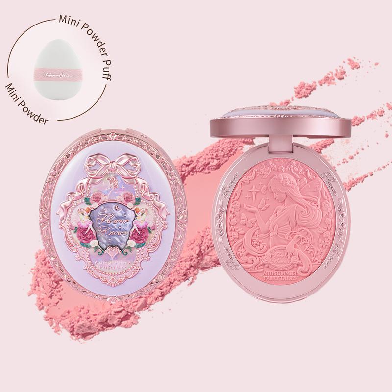 Flower Knows Midsummer Fairytales Collection Velvet Embossed Blush