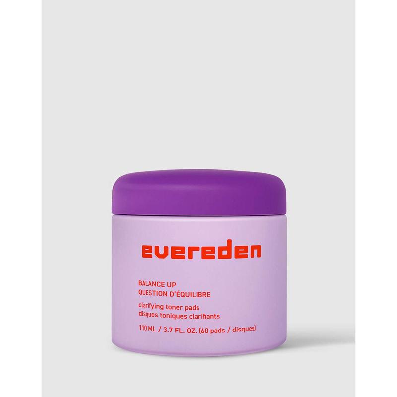 Evereden Balance Up – Clarifying Toner Pads for Teens – Hydrates & Clarifies Acne-Prone Skin - Soothes Redness & Controls Oil – Safe Ingredients - For Teens & Pre-Teens