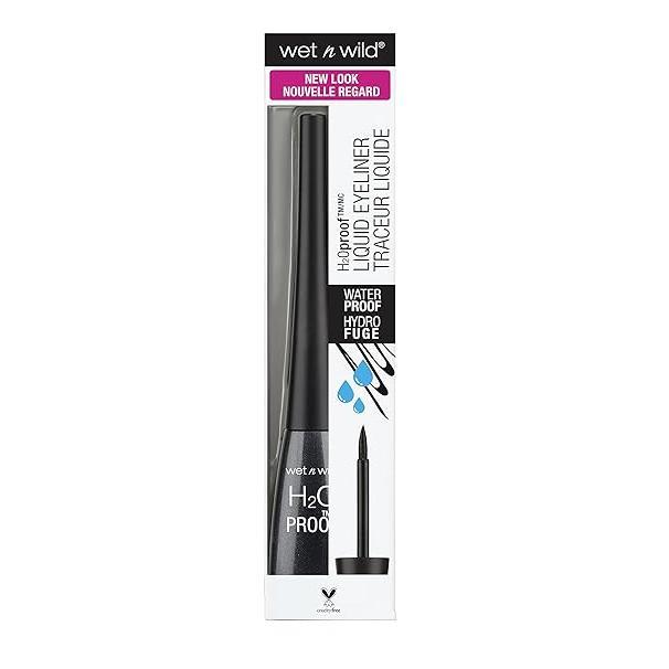 wet n wild Liquid Eyeliner Liner H20 Proof Black