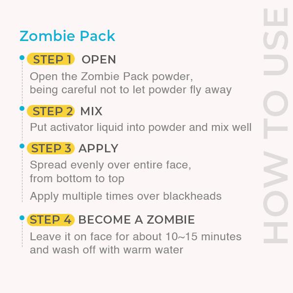 [SKIN1004] Zombie Pack 1 Box, 8ea, Hydrating korea  face